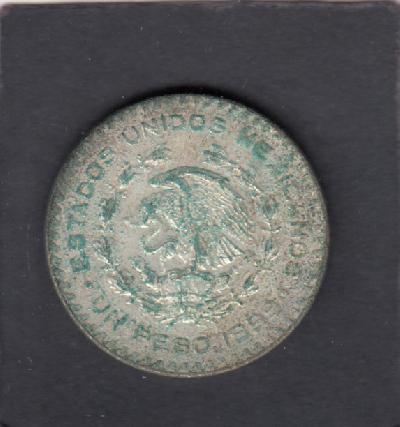 Beschrijving: 1 Peso  MORELOS  